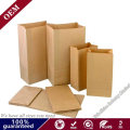 Recyclable Food Packaging Kraft Paper Toast Bread Bakery Bag Away Food Packaging Bag